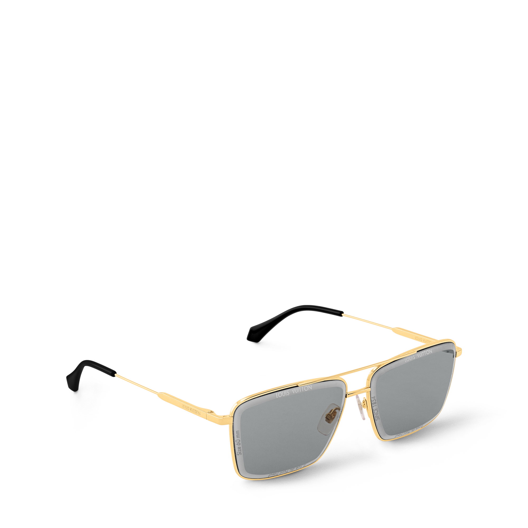 LV Super Vision Metal Square Sunglasses - Luxury The Essentials